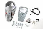 Chrome Three Light Dash Panel Kit,for Harley Davidson,by V-twin. Fixed Price $159.23.