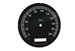 Harley-davidson Road King Speedometer Dials Mph To Km/h Gauges. Fixed Price $59.99.