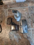 Suzuki Intruder Water Pump Cover Cooler Coolant Engine Starter Lot. Fixed Price $24.99.