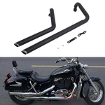 For Honda Shadow VT1100C2 VT1100C3 Black Shortshots Staggered Exhaust Pipes. Fixed Price $239.33.
