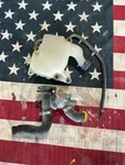 2006 Kawasaki Vulcan 900 Thermostat Housing With Temp Sensor And Reservoir (oem). Fixed Price $50.00.