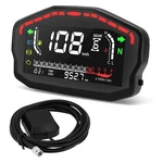 Motorcycle Digital Gps Speedometer Odometer Tachometer With Adapter Fuel Lev. Fixed Price $97.43.