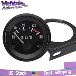 Universal 2"52MM Car Oil Temperature Gauge 50-150 With Meter 1/8NPT Sensor. Fixed Price $12.52.