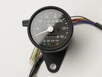 Speedo 140KPH With Warning Lights, Black, Cafe Racer, Bobber, Chopper, Custom. Fixed Price $86.48.