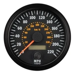Vdo Vision Range Speedometer 100MM (4 Inch) Diameter 0-220 Mph / 0-320 Kph. Fixed Price $417.44.