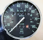 Bmw Airhead Motometer 1.078 Speedometer Green Face 80 Mph Tested Working. Fixed Price $98.00.