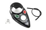 Black Replica Cateye Dash Panel Fits Harley Davidson V-twin 39-0446. Fixed Price $58.72.