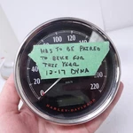 Speedometer Harley Fld Dyna Switchback 67204-12 Genuine Used 12-17. Fixed Price $176.00.