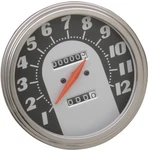 Drag Specialties 72767M 5" Mph Fl-style 2:1 Speedometer '62-'67 Black Face. Fixed Price $110.16.