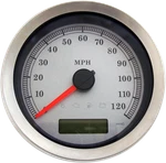 Drag Specialties 2210-0459 4" Programmable Electronic Speedometers White Face.... Fixed Price $316.89.