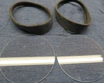 Bmw Airhead Speedometer Tachometer 2 Bezel Lenses R90S R90/6 R75/6 R60/6 Visor. Fixed Price $36.95.