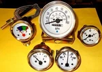 Gauges Kit Speedometer 80 MPH/120KPH Temp Oil Fuel Amp Fits Willys Jeep Mb Gpw. Fixed Price $60.22.