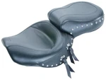 Mustang Wide Touring One-piece Seat Studded Motorcycle Street Bike 75266. Fixed Price $740.00.