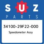 34100-29F22-000 Suzuki Speedometer Assy 3410029F22000, New Genuine Oem Part. Fixed Price $1361.54.