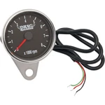 Drag Specialties Polished 2.4IN. Mini Electronic 8000 Rpm Tachometer 2211-0031. Fixed Price $216.19.