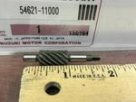 New Nos Factory Suzuki Part# 54621-11000 Speedometer Drive Gear. Fixed Price $21.99.