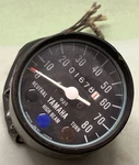 Yamaha Nippon Seiki Speedometer Gauge 80MPH Genuine. Fixed Price $39.90.