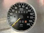 Bmw Airhead R75 R90 R100 White Faced Speedometer Motometer W=1.244 Working!. Fixed Price $225.00.