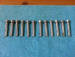 Suzuki, Oem, Cylinder Head Nut, Part No. 09159-10010, Flat. Fixed Price $13.40.
