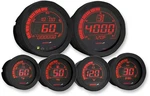 Koso Six Piece Gauge Kit Black BA050903 For Harley Flht/flhx/fltr 04-13. Fixed Price $1333.47.