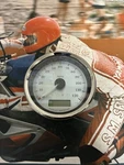 Harley Oem 2008 Up Speedometer 18K Touring Dyna Silver Face 67261-08 Gauge. Fixed Price $179.95.
