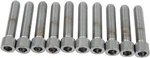Drag Specialties Coarse-thread Smooth Socket Head Bolts 5/16"-18 X 1-1/2" 10-PK. Fixed Price $28.29.