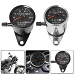 Universal Motorcycle Led Backlight Dual Odometer 0-140KM/H Speedometer Gauge Vin. Fixed Price $76.22.
