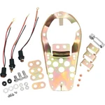 Three Light Dash Base DS-373657 Drag Specialties 65-67 Harley-electra Glide Fl. Fixed Price $41.29.