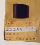 Nos Genuine Kawasaki Meter Damper 92075-1475 New Oem Factory. Fixed Price $8.95.