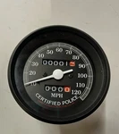 Harley Davidson Certified Police Speedometer 67059-85A. Fixed Price $285.00.