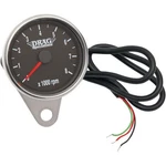Drag Specialties 2211-0031 Polished 2.4IN. Mini Electronic 8000 Rpm Tachometer. Fixed Price $216.19.