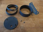 Oem Harley Sportster Dyna Black Speedometer Gauge Mount Bracket Cover. Fixed Price $64.99.