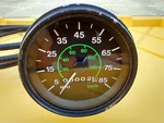 Vintage Stewart Warner Speedometer With Odometer & Drive Cable 835860 3-3/8". Fixed Price $69.99.
