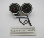 Harley Oem Dual Gauge Cluster 1974 1977 / Fxe Xlh Xlch Tach And Speedo. Fixed Price $349.99.