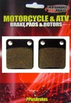 New Performance Plus Organic Brake Pads Sachs Madass 50 2009 Rear. Fixed Price $12.00.