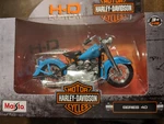 Harley Davidson-series 40-MAISTA-1953 Fl Hydra Glide-hd Custom Factory Seal Box. Fixed Price $12.50.