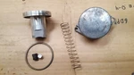 1980 1981 Honda CM400 CB400 Carb Top Cover Slide Vacuum Piston Assy. Fixed Price $30.00.