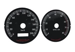 Harley-davidson Dyna Speedometer Dials Mph To Km/h Gauges. Fixed Price $59.99.
