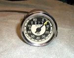 Early Bultaco Speedometer Assy (80MPH Vdo-avis) 2" Glass (as Is-used). Fixed Price $125.00.