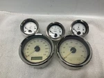 Harley Oem Up Touring-speedo (80K) Tach, Oil, Fuel, Volt-silver # 67261-08. Fixed Price $169.99.