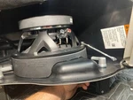 2024 10" Mid-mount Harley Saddlebag Speaker Mounting Ring Adapters W/cloth. Fixed Price $175.00.