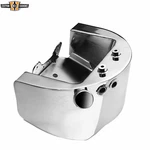 Chrome Standard Oil Tank Side-fill Fit For Harley Softail 2000-UP Repl 62498-00A. Fixed Price $210.00.