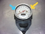726 B Suzuki Volusia Vl 800 2004 Oem Gauge Speedometer (dark Screen 21939). Fixed Price $239.99.