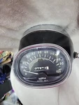 Nippon Seiki Speedometer Headlight 100 Mph. Stanley HM-6M-S , A9550 Sealed Beam. Fixed Price $40.00.
