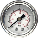 Harddrive Oil Pressure Gauge 60PSI White 169702. Fixed Price $70.91.