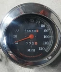 Motorcycle Speedometer. Mechanical Oem Chrome Hd Dyna, Sportster, Softail, Fxr. Fixed Price $130.00.