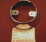 1970-1976 Kawasaki G4TR/G5/KV100 Speedometer Chrome Metal Cover Nos 25012-016 *. Fixed Price $30.00.