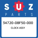34720-08F50-000 Suzuki Clock Assy 3472008F50000, New Genuine Oem Part. Fixed Price $315.74.