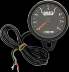 Drag Specialties 2211-0125 Tach Blk 2.4" W/led. Fixed Price $177.11.