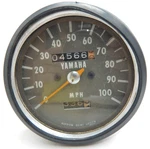 Yamaha Speedometer Nippon Seiki Japan Motorcycle Gauge 0-100 Mph Odometer. Fixed Price $35.00.